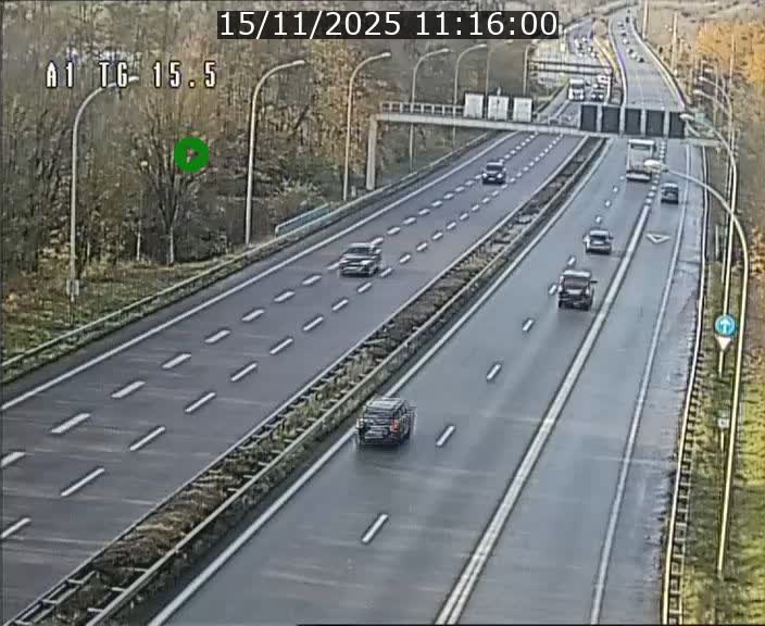 <h2>Traffic live webcam Luxembourg Munsbach - A1 direction Luxembourg - BK 15.5</h2>