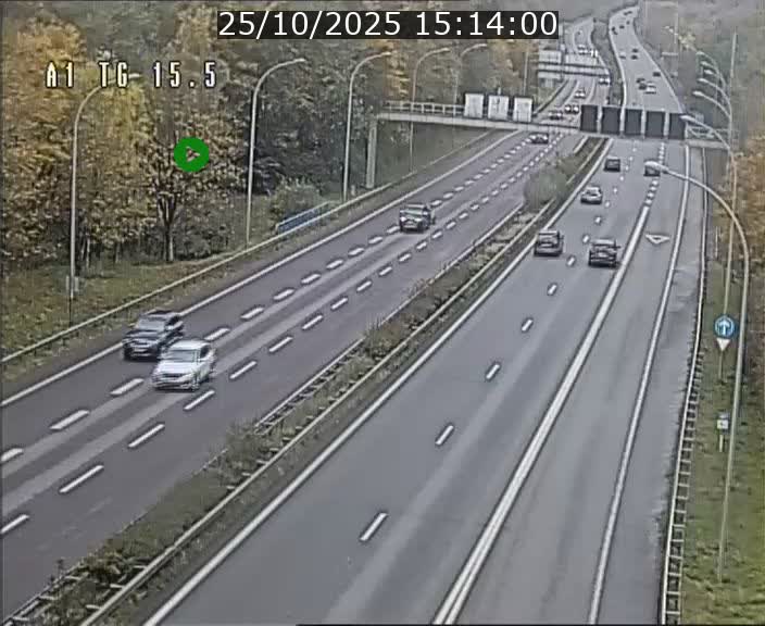 <h2>Traffic live webcam Luxembourg Munsbach - A1 direction Luxembourg - BK 15.5</h2>