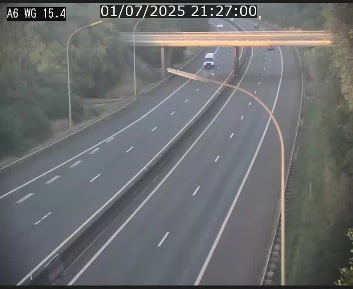 Traffic live webcam Luxembourg Capellen - A6 - BK 15.4 - direction Luxembourg/France/Allemagne