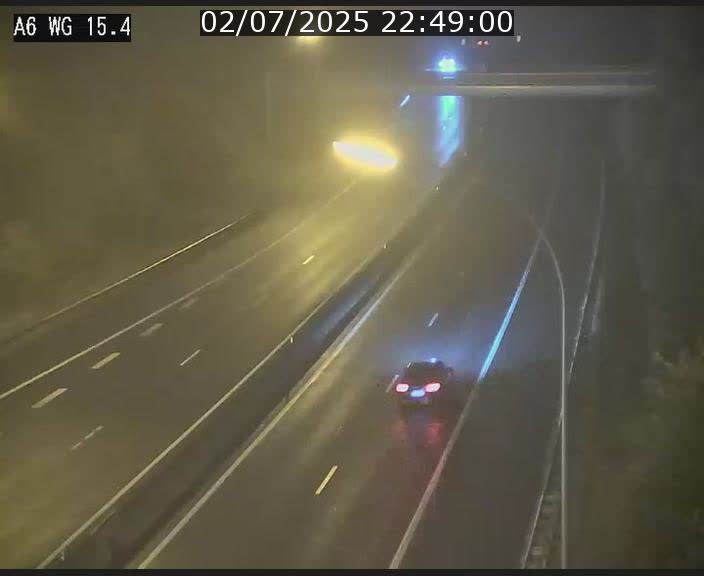 Traffic live webcam Luxembourg Capellen - A6 - BK 15.4 - direction Luxembourg/France/Allemagne