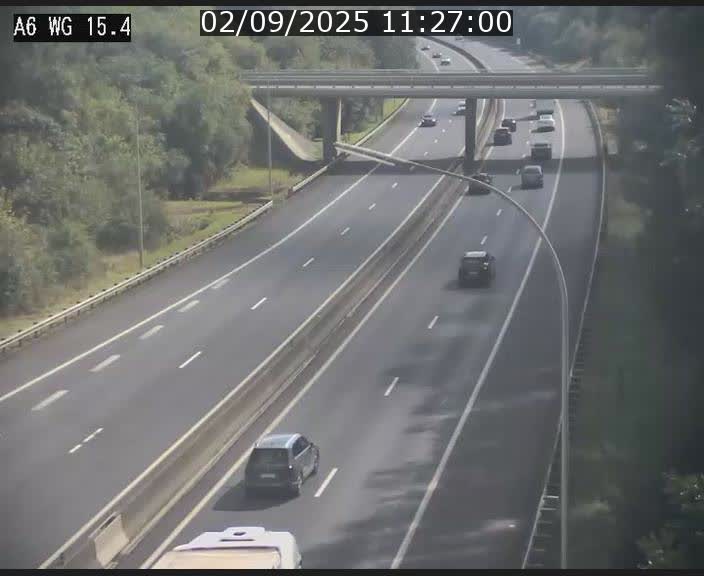 <h2>Traffic live webcam Luxembourg Capellen - A6 - BK 15.4 - direction Luxembourg/France/Allemagne</h2>