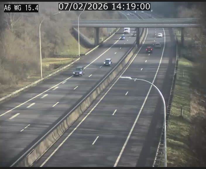 <h2>Traffic live webcam Luxembourg Capellen - A6 - BK 15.4 - direction Luxembourg/France/Allemagne</h2>