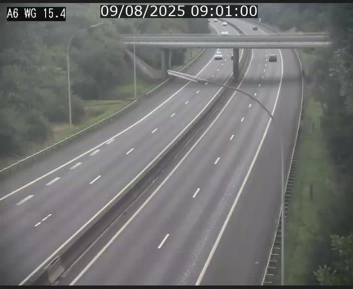 <h2>Traffic live webcam Luxembourg Capellen - A6 - BK 15.4 - direction Luxembourg/France/Allemagne</h2>
