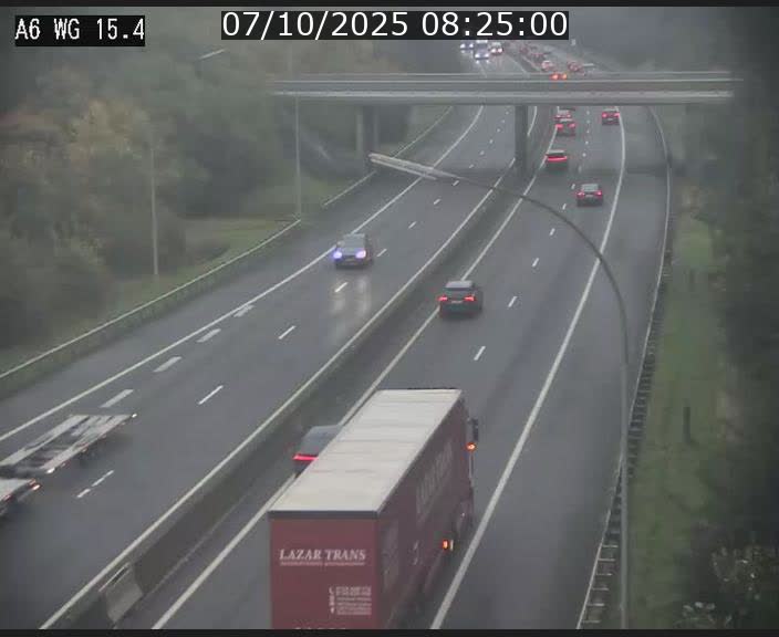 <h2>Traffic live webcam Luxembourg Capellen - A6 - BK 15.4 - direction Luxembourg/France/Allemagne</h2>