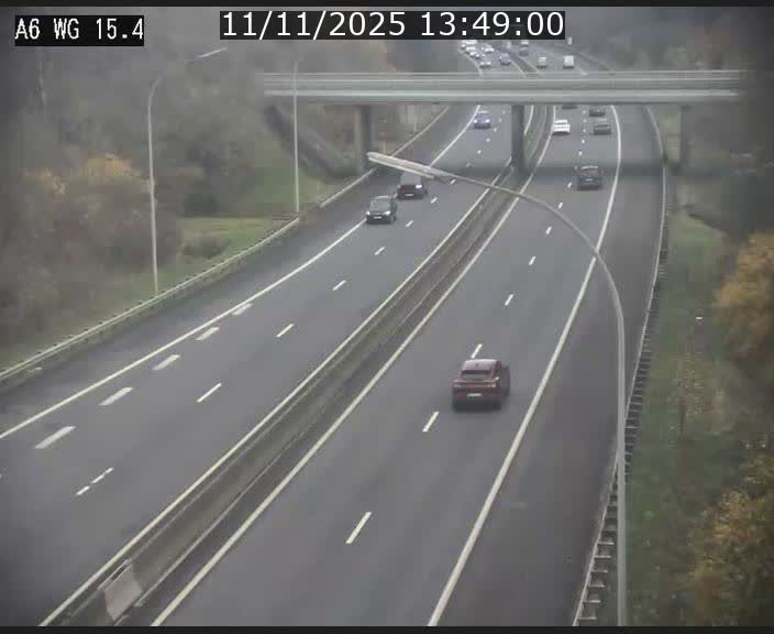 <h2>Traffic live webcam Luxembourg Capellen - A6 - BK 15.4 - direction Luxembourg/France/Allemagne</h2>