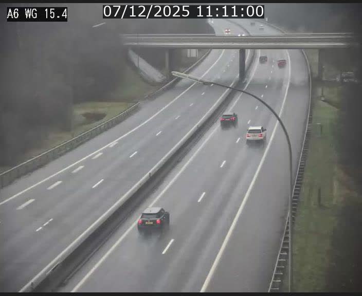 Traffic live webcam Luxembourg Capellen - A6 - BK 15.4 - direction Luxembourg/France/Allemagne
