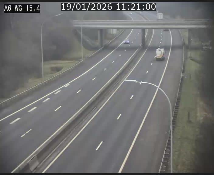 <h2>Traffic live webcam Luxembourg Capellen - A6 - BK 15.4 - direction Luxembourg/France/Allemagne</h2>