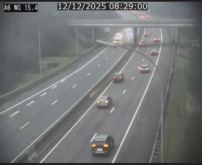 <h2>Traffic live webcam Luxembourg Capellen - A6 - BK 15.4 - direction Luxembourg/France/Allemagne</h2>