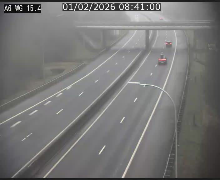 <h2>Traffic live webcam Luxembourg Capellen - A6 - BK 15.4 - direction Luxembourg/France/Allemagne</h2>