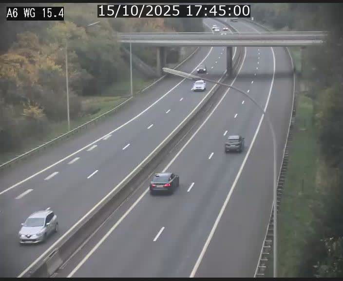 <h2>Traffic live webcam Luxembourg Capellen - A6 - BK 15.4 - direction Luxembourg/France/Allemagne</h2>