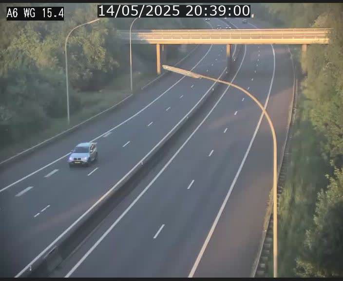 <h2>Traffic live webcam Luxembourg Capellen - A6 - BK 15.4 - direction Luxembourg/France/Allemagne</h2>