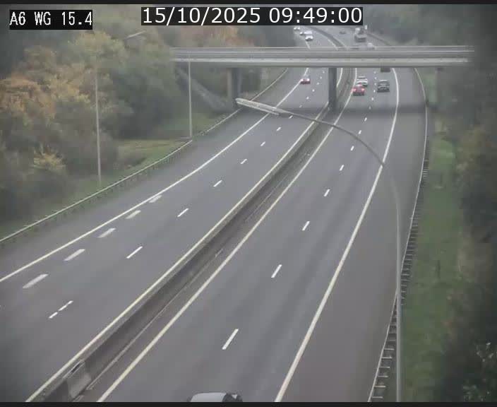 <h2>Traffic live webcam Luxembourg Capellen - A6 - BK 15.4 - direction Luxembourg/France/Allemagne</h2>