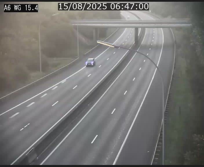 <h2>Traffic live webcam Luxembourg Capellen - A6 - BK 15.4 - direction Luxembourg/France/Allemagne</h2>