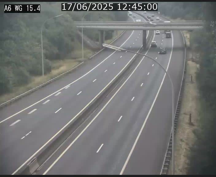 Traffic live webcam Luxembourg Capellen - A6 - BK 15.4 - direction Luxembourg/France/Allemagne