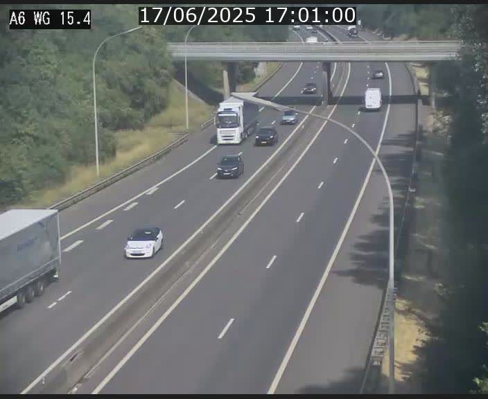<h2>Traffic live webcam Luxembourg Capellen - A6 - BK 15.4 - direction Luxembourg/France/Allemagne</h2>