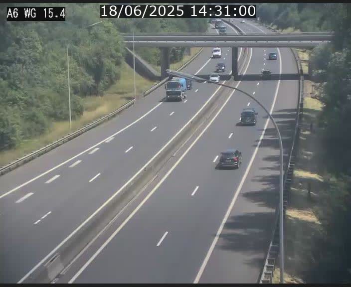 <h2>Traffic live webcam Luxembourg Capellen - A6 - BK 15.4 - direction Luxembourg/France/Allemagne</h2>
