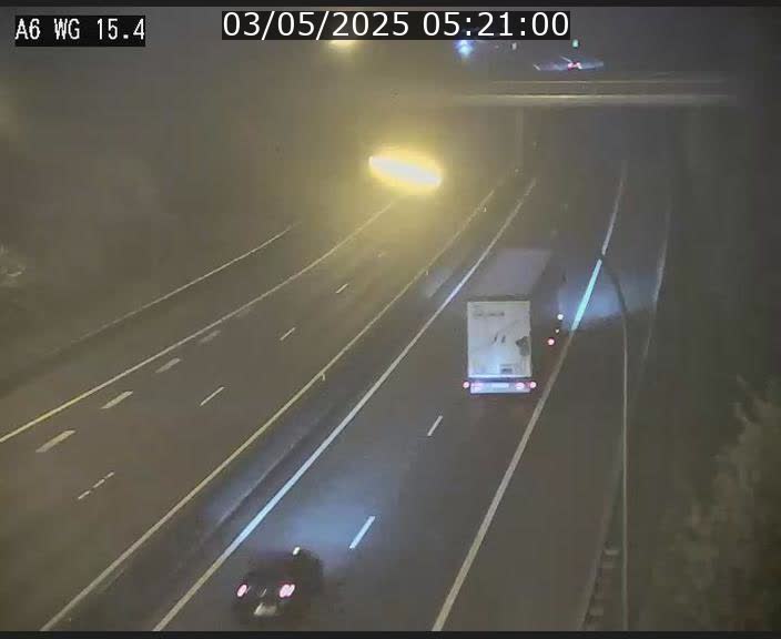 Traffic live webcam Luxembourg Capellen - A6 - BK 15.4 - direction Luxembourg/France/Allemagne