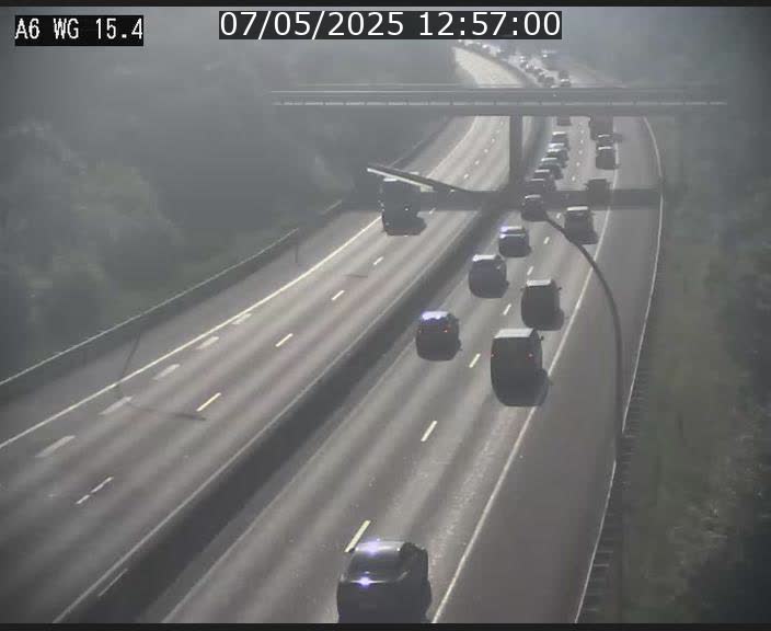 Traffic live webcam Luxembourg Capellen - A6 - BK 15.4 - direction Luxembourg/France/Allemagne