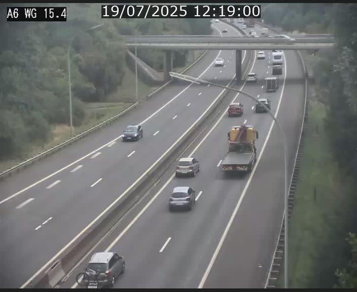 Traffic live webcam Luxembourg Capellen - A6 - BK 15.4 - direction Luxembourg/France/Allemagne