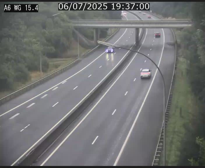 Traffic live webcam Luxembourg Capellen - A6 - BK 15.4 - direction Luxembourg/France/Allemagne