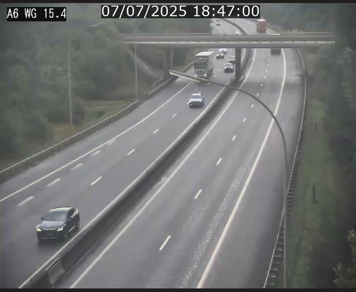 Traffic live webcam Luxembourg Capellen - A6 - BK 15.4 - direction Luxembourg/France/Allemagne