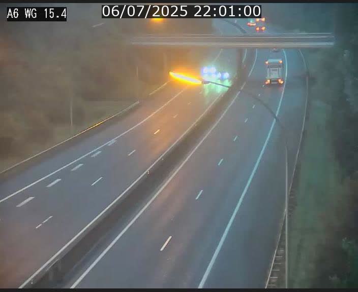 Traffic live webcam Luxembourg Capellen - A6 - BK 15.4 - direction Luxembourg/France/Allemagne
