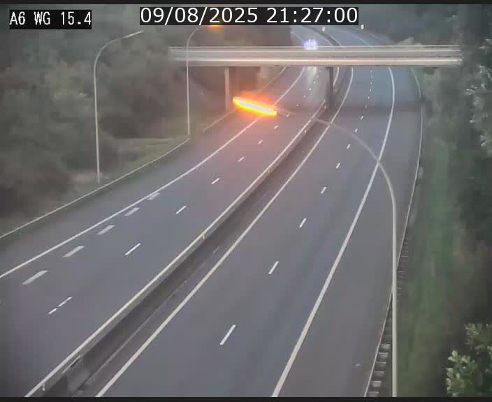 Traffic live webcam Luxembourg Capellen - A6 - BK 15.4 - direction Luxembourg/France/Allemagne