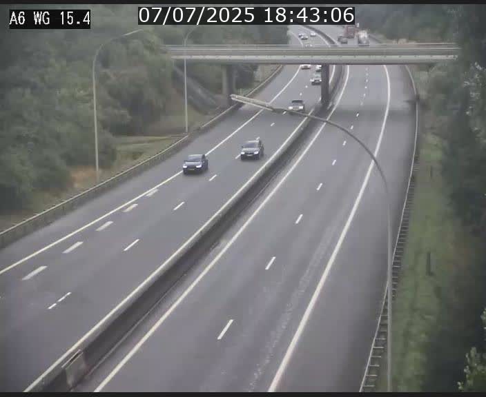 Traffic live webcam Luxembourg Capellen - A6 - BK 15.4 - direction Luxembourg/France/Allemagne