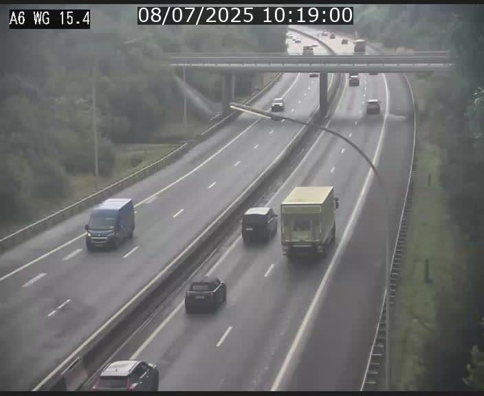 Traffic live webcam Luxembourg Capellen - A6 - BK 15.4 - direction Luxembourg/France/Allemagne