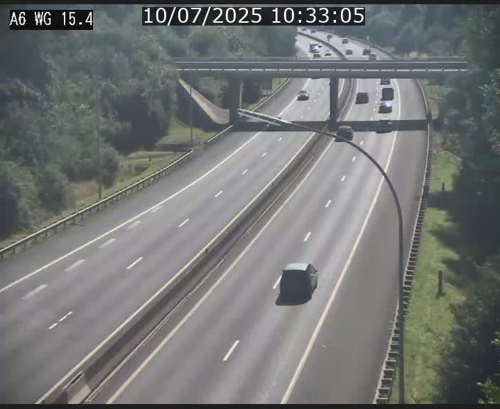 Traffic live webcam Luxembourg Capellen - A6 - BK 15.4 - direction Luxembourg/France/Allemagne