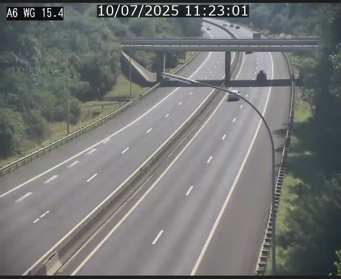 Traffic live webcam Luxembourg Capellen - A6 - BK 15.4 - direction Luxembourg/France/Allemagne