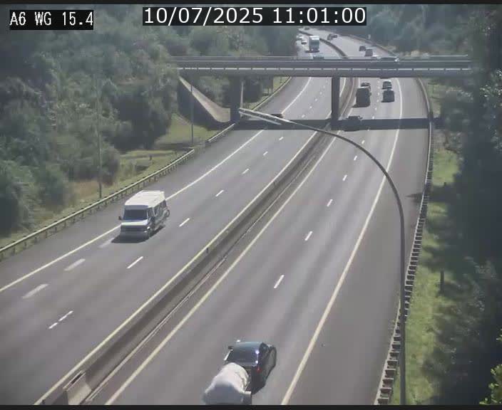 Traffic live webcam Luxembourg Capellen - A6 - BK 15.4 - direction Luxembourg/France/Allemagne