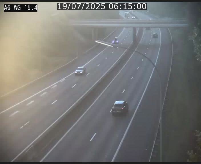 Traffic live webcam Luxembourg Capellen - A6 - BK 15.4 - direction Luxembourg/France/Allemagne