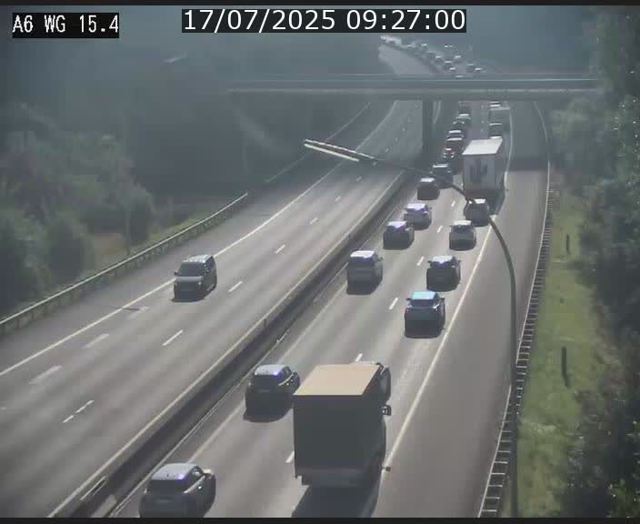 Traffic live webcam Luxembourg Capellen - A6 - BK 15.4 - direction Luxembourg/France/Allemagne