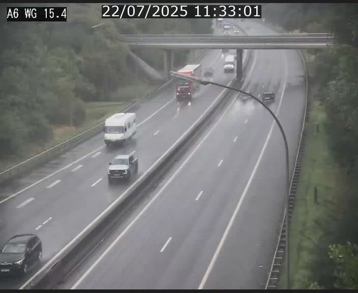 Traffic live webcam Luxembourg Capellen - A6 - BK 15.4 - direction Luxembourg/France/Allemagne