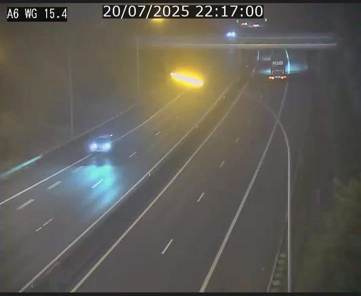 Traffic live webcam Luxembourg Capellen - A6 - BK 15.4 - direction Luxembourg/France/Allemagne