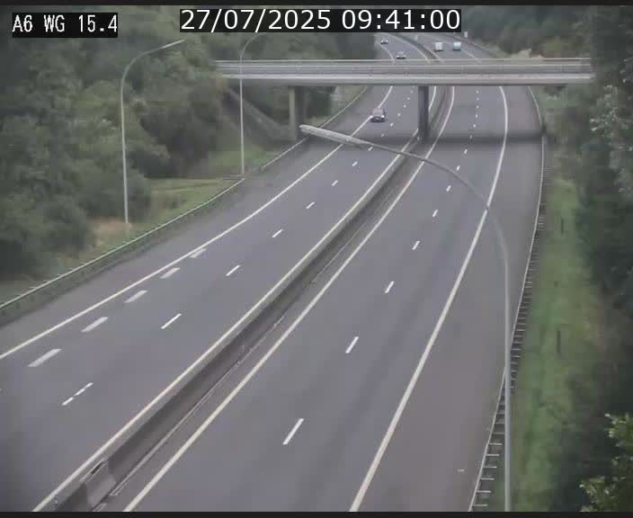 Traffic live webcam Luxembourg Capellen - A6 - BK 15.4 - direction Luxembourg/France/Allemagne
