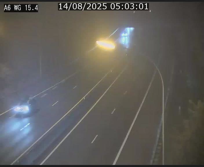 Traffic live webcam Luxembourg Capellen - A6 - BK 15.4 - direction Luxembourg/France/Allemagne