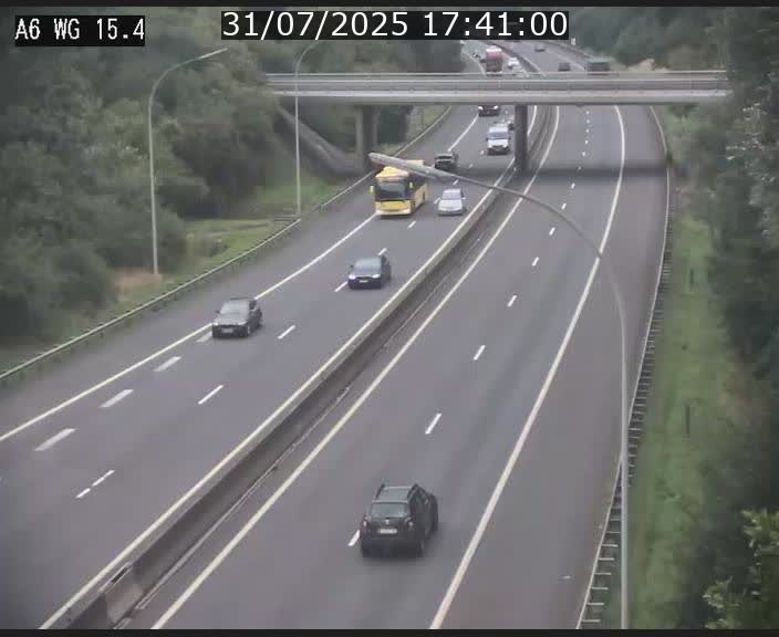 Traffic live webcam Luxembourg Capellen - A6 - BK 15.4 - direction Luxembourg/France/Allemagne