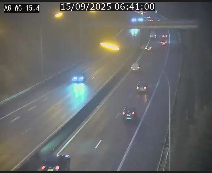 Traffic live webcam Luxembourg Capellen - A6 - BK 15.4 - direction Luxembourg/France/Allemagne