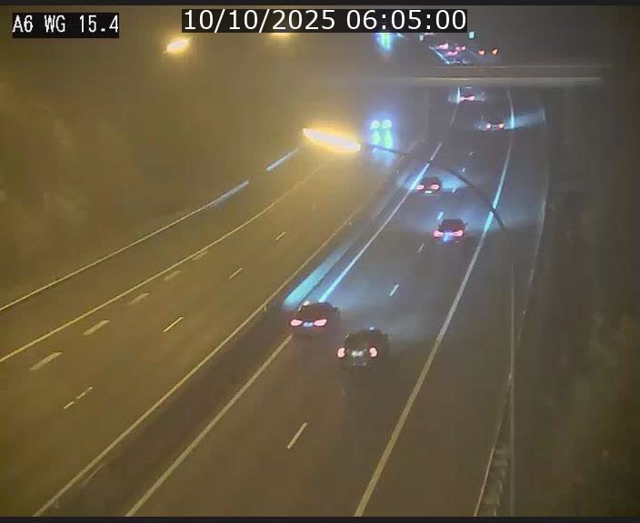 Traffic live webcam Luxembourg Capellen - A6 - BK 15.4 - direction Luxembourg/France/Allemagne