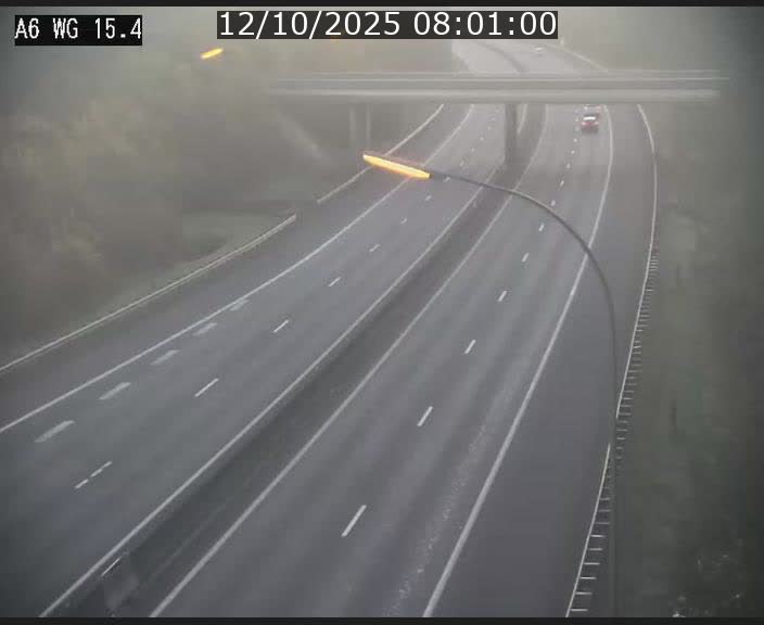 Traffic live webcam Luxembourg Capellen - A6 - BK 15.4 - direction Luxembourg/France/Allemagne