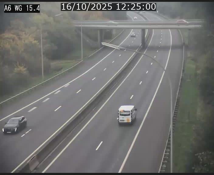 Traffic live webcam Luxembourg Capellen - A6 - BK 15.4 - direction Luxembourg/France/Allemagne