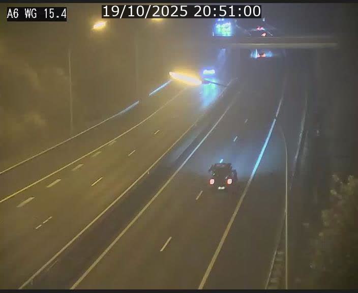 Traffic live webcam Luxembourg Capellen - A6 - BK 15.4 - direction Luxembourg/France/Allemagne