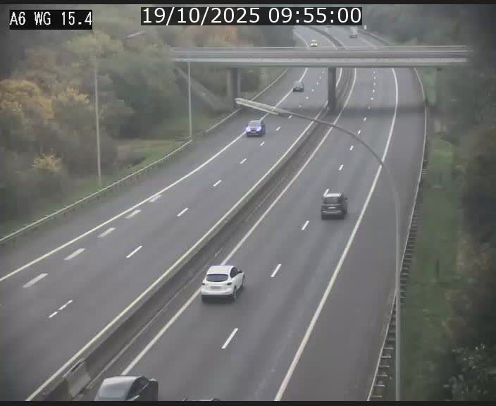 Traffic live webcam Luxembourg Capellen - A6 - BK 15.4 - direction Luxembourg/France/Allemagne