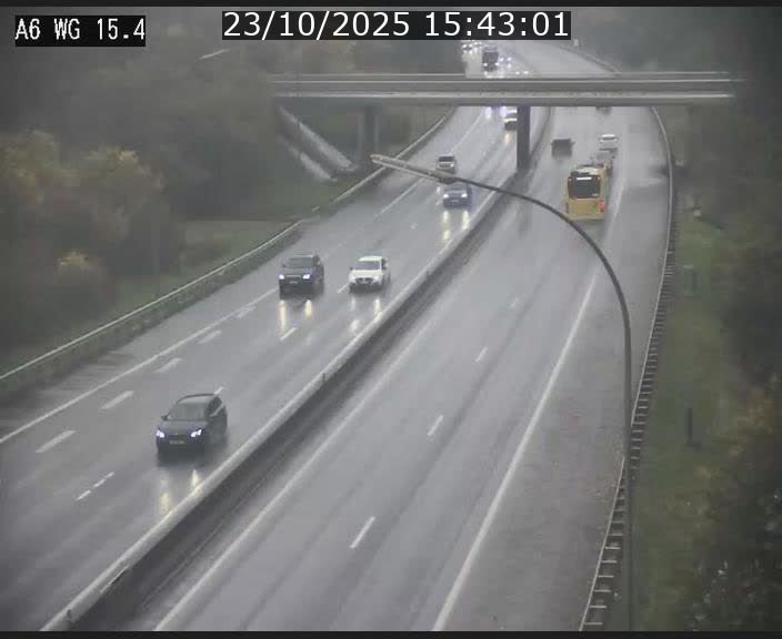 Traffic live webcam Luxembourg Capellen - A6 - BK 15.4 - direction Luxembourg/France/Allemagne