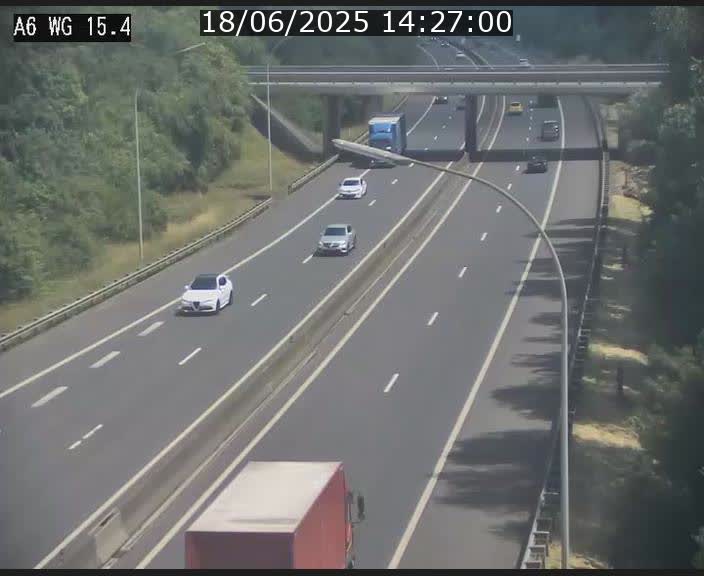 <h2>Traffic live webcam Luxembourg Capellen - A6 - BK 15.4 - direction Luxembourg/France/Allemagne</h2>