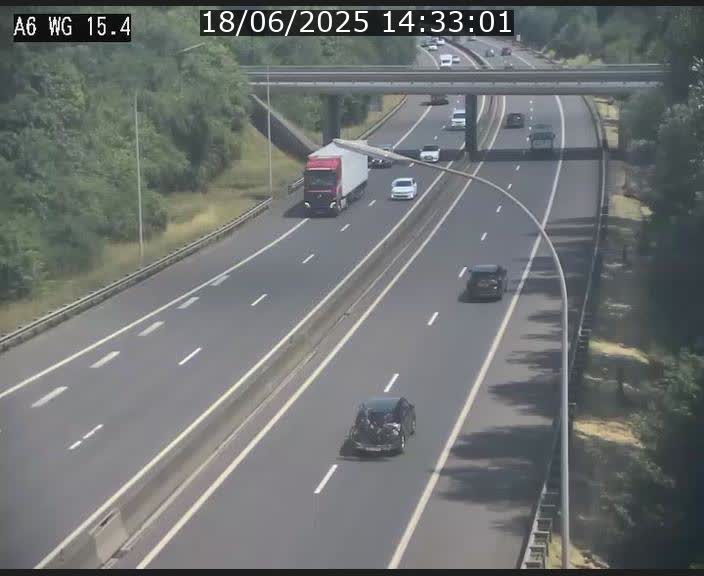 <h2>Traffic live webcam Luxembourg Capellen - A6 - BK 15.4 - direction Luxembourg/France/Allemagne</h2>