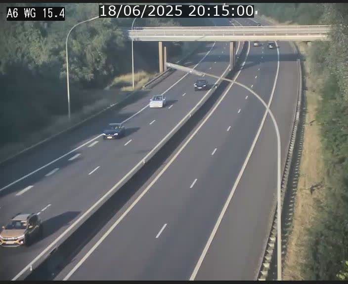 <h2>Traffic live webcam Luxembourg Capellen - A6 - BK 15.4 - direction Luxembourg/France/Allemagne</h2>