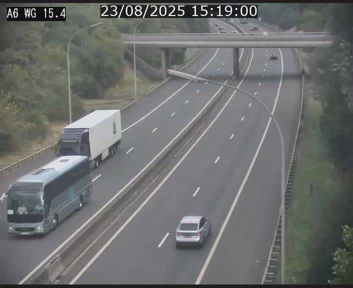 <h2>Traffic live webcam Luxembourg Capellen - A6 - BK 15.4 - direction Luxembourg/France/Allemagne</h2>